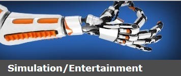 EXLAR Used In Simulation/Entertainment Industries & Applications